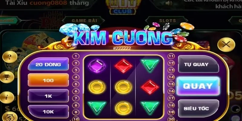 Đôi nét về game nổ hũ Kim Cương Hitclub